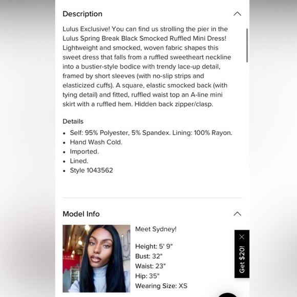 Lulus Spring Break Black Smocked Ruffled Mini Dress - Picture 6 of 6